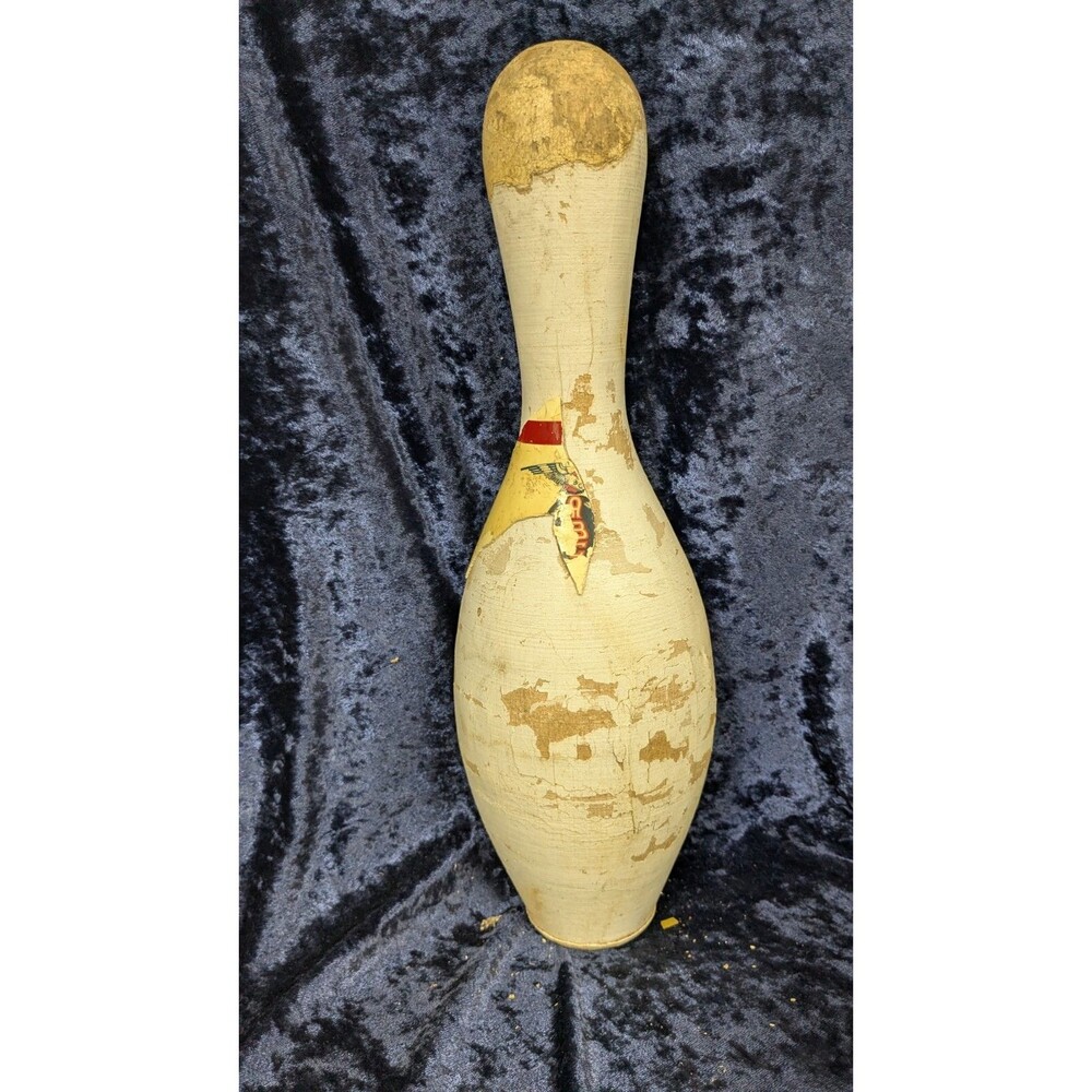 Vintage Bowling Pin For Home Decor Or Upcycle Crafting